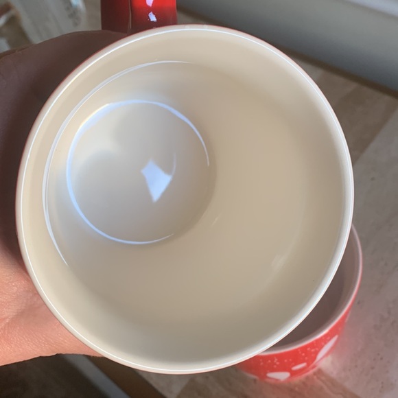 2 Starbucks 2020 Christmas Holiday Red & White Siren 18oz Coffee Mug - Picture 7 of 7